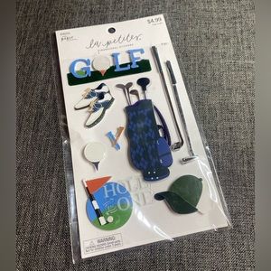 ⚠️ La Petites Golf Stickers NWT